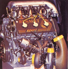 Moteur RENAULT turbo EF15